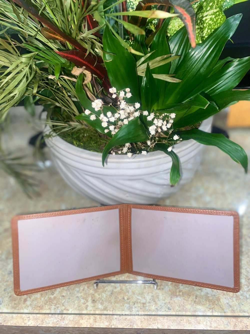 Louis Vuitton Vintage Brown Taiga Leather Unisex Card Holder Wallet SP0977 EUC - Picture 4 of 15